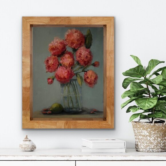 Original 16x20 Floral Still Life‎ Oil on Canvas Painting - Picture 1 of 16